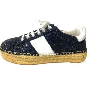 NIB MARC FISHER LTD. MARGO2 LACE-UP ESPADRILLE SNEAKERS